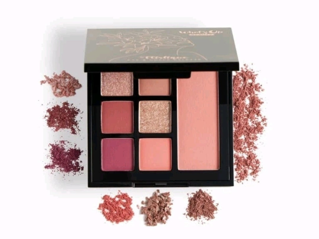 What's Up Beauty Flirtique Eye & Cheek Palette 6.8g New In Box 0
