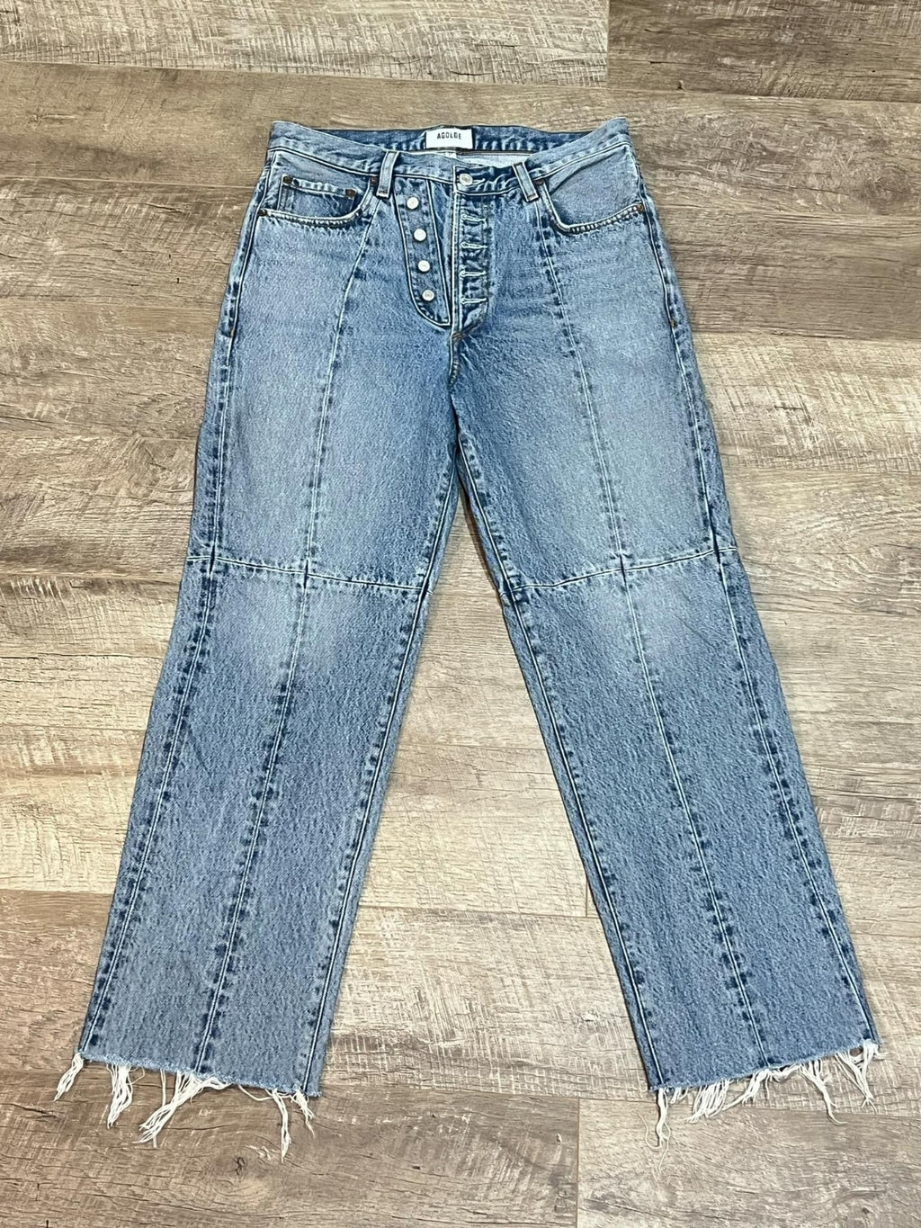 NWOT Agolde Deconstructed Criss Cross Jeans Size 270