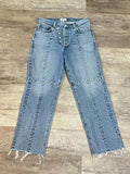 NWOT Agolde Deconstructed Criss Cross Jeans Size 270