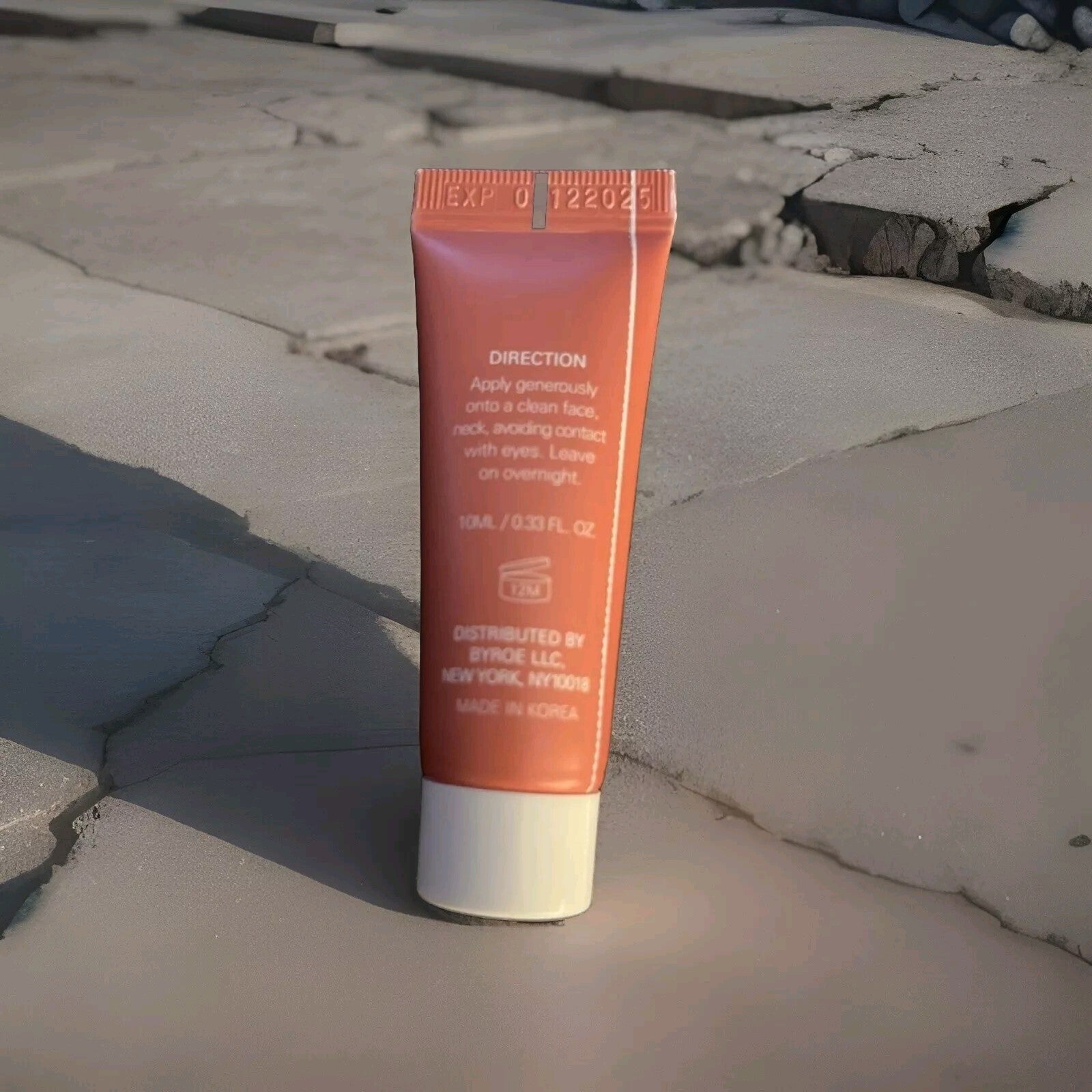Byroe New York Golden Carrot Overnight Relief Mask  0.33oz NEW  Exp: 20251