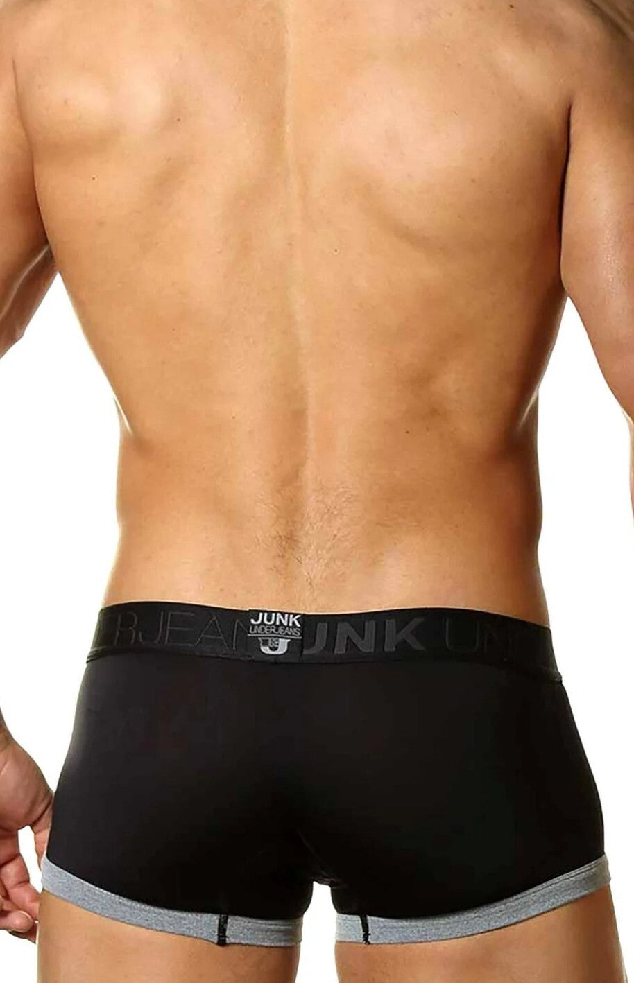 NWT JUNK UNDER JEANS Shadow Trunk White 3XL Underjeans 3XLarge Boxer Breif 1