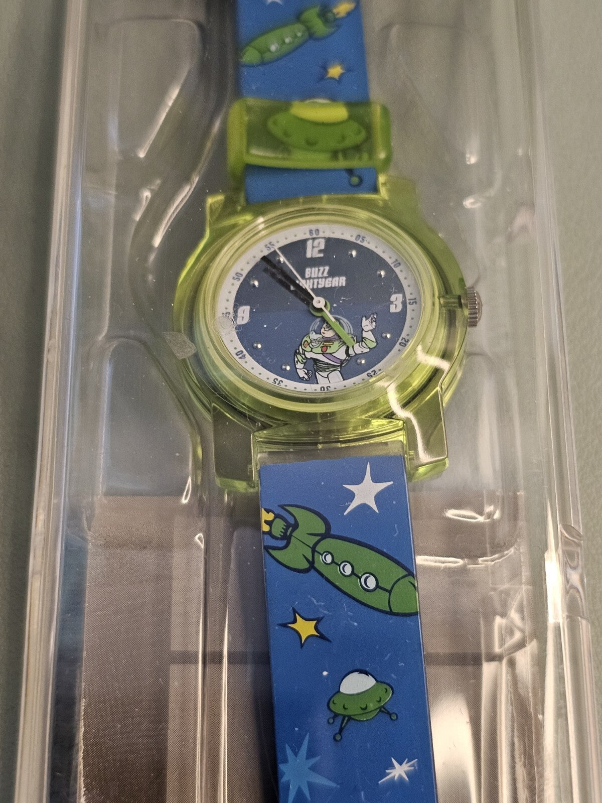 Vintage Disney Time Works  Watch New in Box Theme Park Edition Buzz Lightyear 901