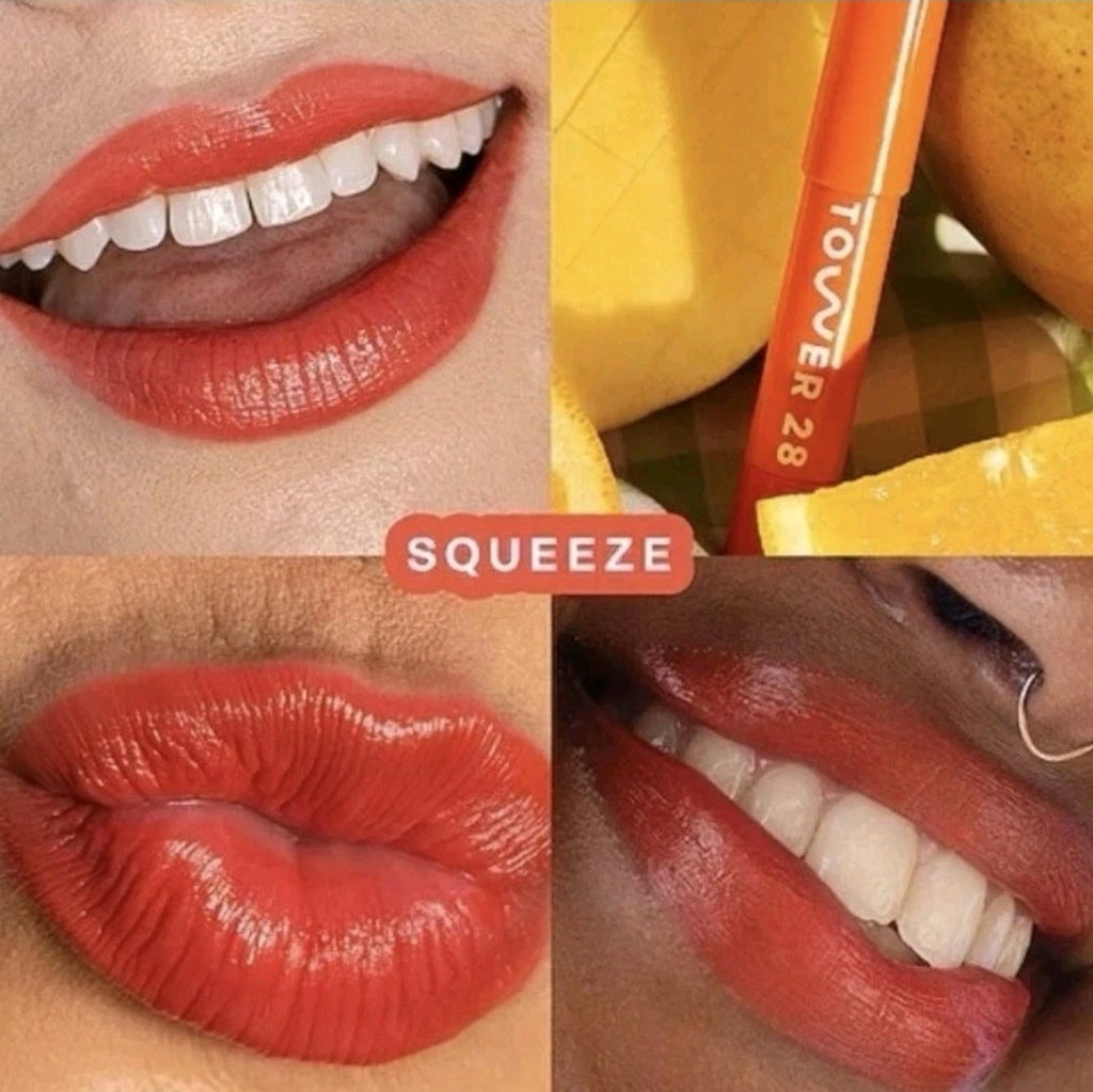 Tower 28 JuiceBalm Vegan Tinted Lip Balm Treatment Squeeze1