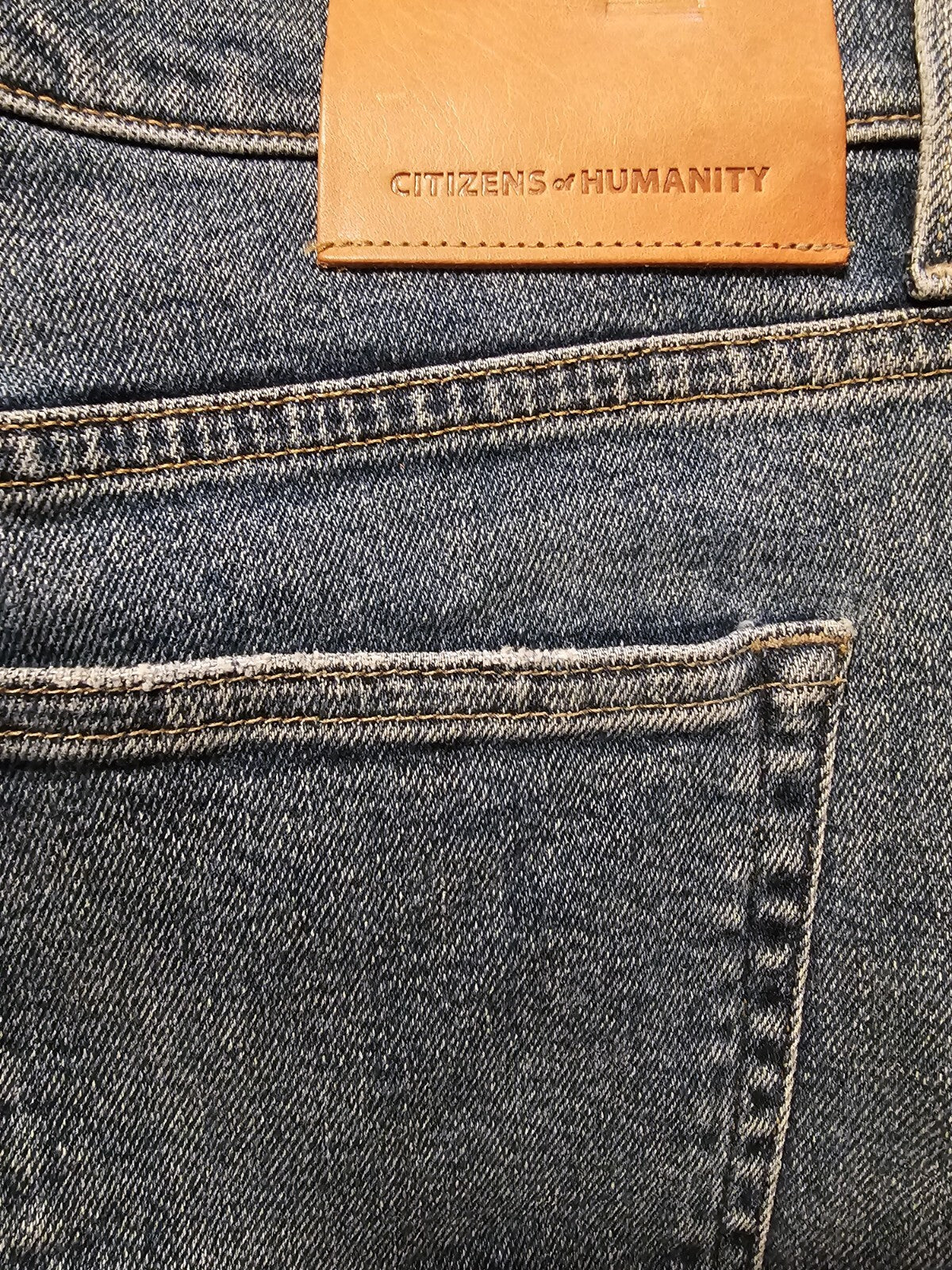 CITIZENS OF HUMANITY London Slim Taper Stretch Jeans Pants 32 × 32 Parquet3