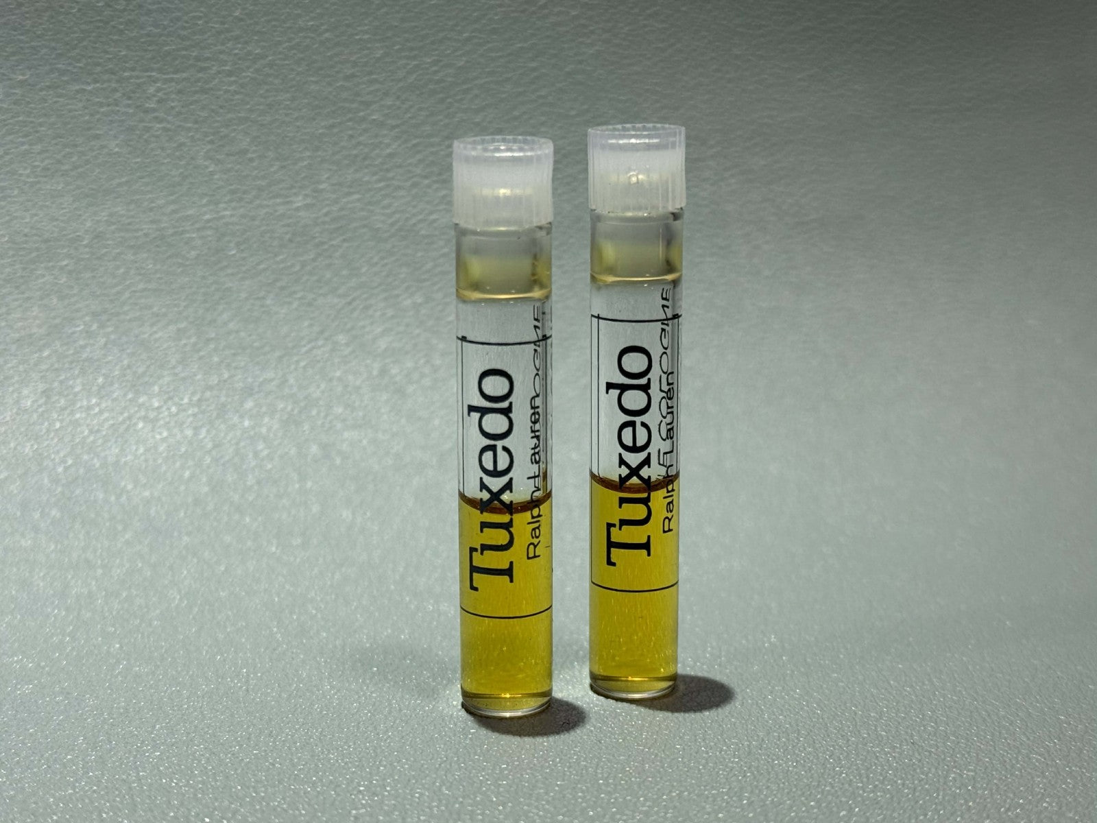 Vtg Ralph Lauren Tuxedo Splash Cologne sample 1ml Ea Set Of 2 Vintage 1993 6