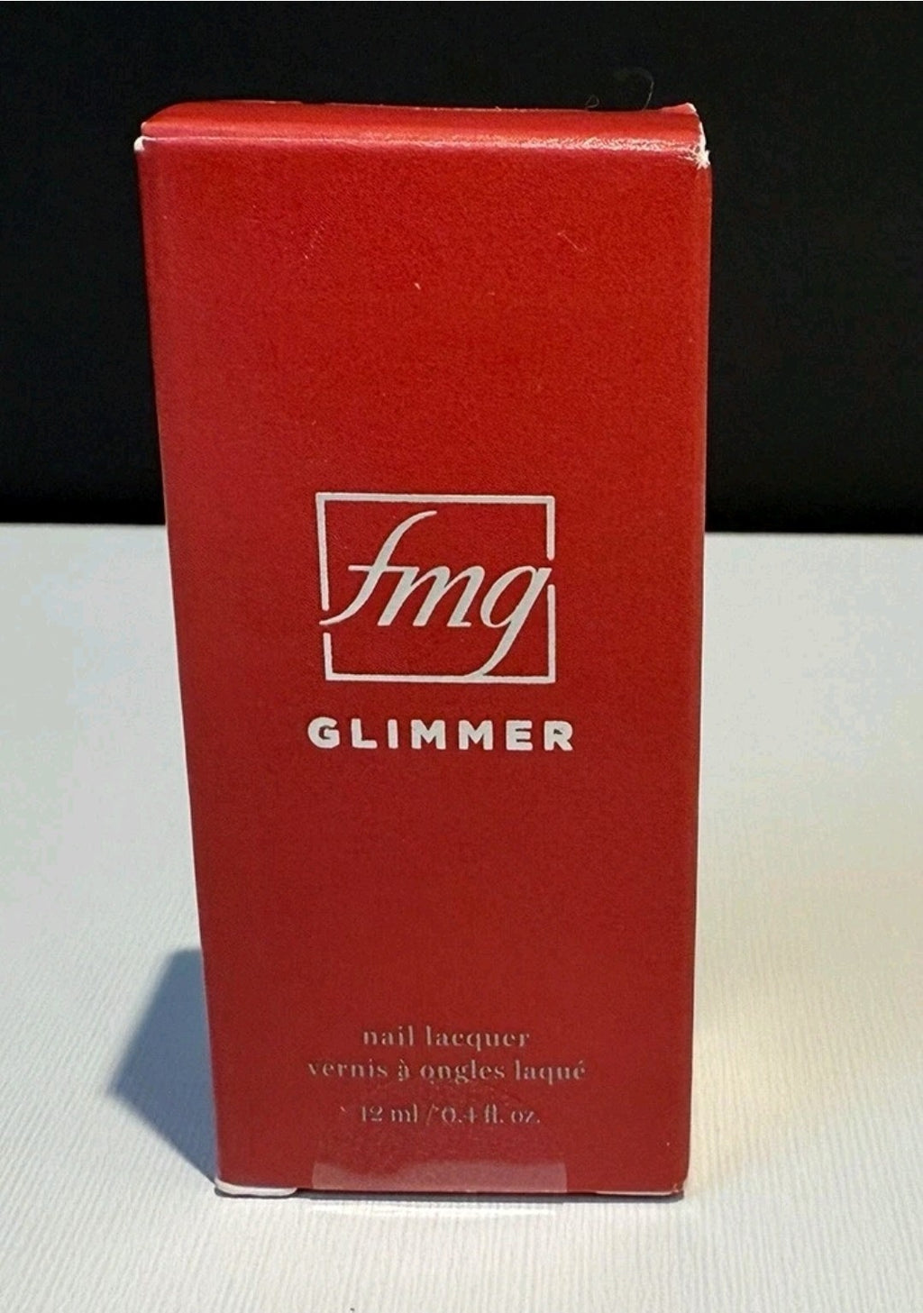 FMG Glimmer Nail Lacquer Cool Comet 12mL / 0.4 fl oz High Shine Polish Avon2