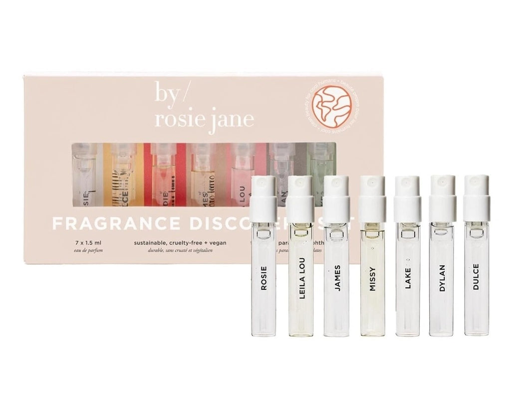 By Rosie Jane Discovery Perfume Set - 7 Piece Travel Size Perfume Set - Gift Set0