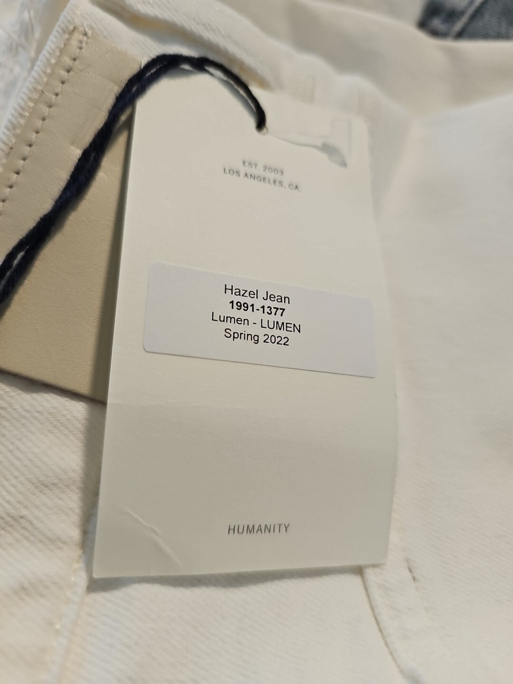 NWT CITIZENS OF HUMANITY Hazel Jean Size 27 In Lumen White COH Anthropologie 3