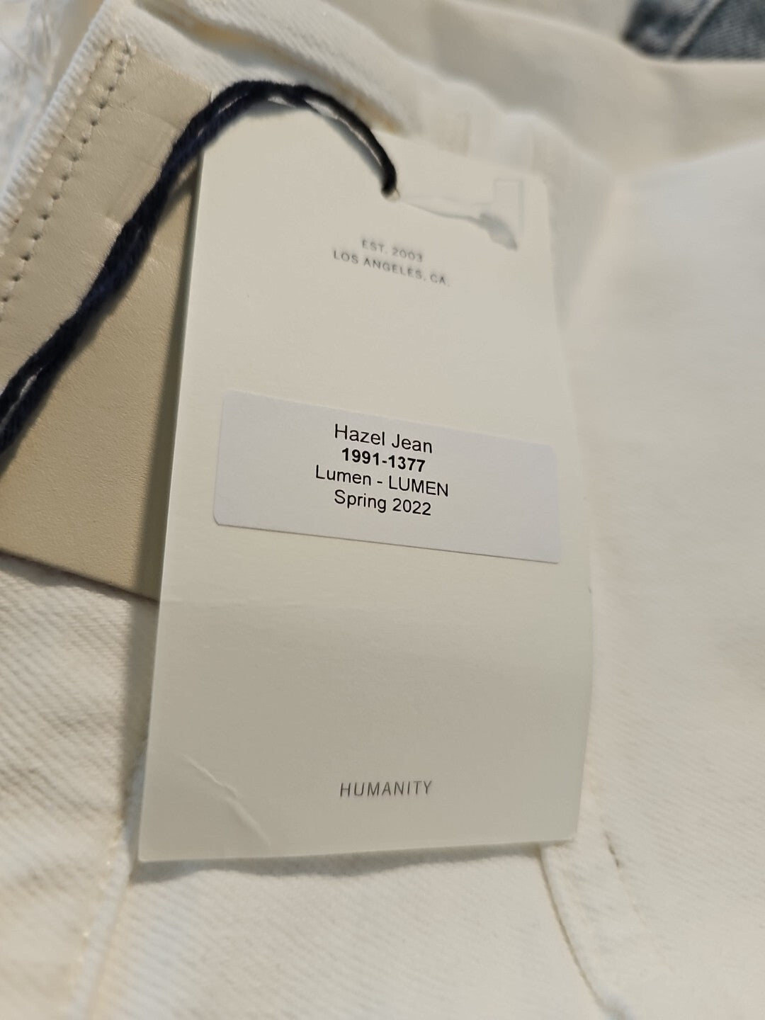 NWT CITIZENS OF HUMANITY Hazel Jean Size 27 In Lumen White COH Anthropologie 3