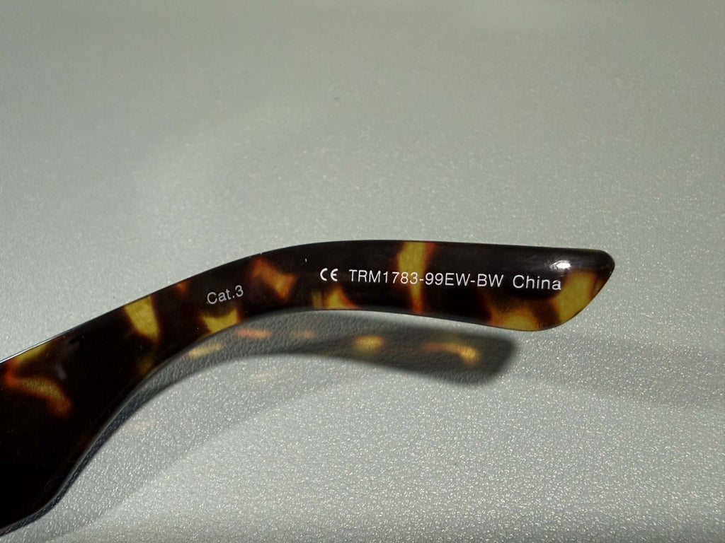 New Original TRUE RELIGION Square Sunglasses Brown TR TRM17833