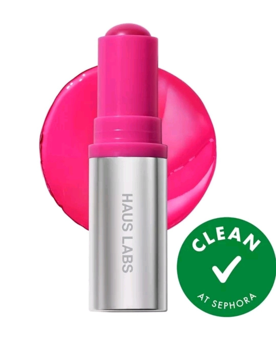 HAUS LABS by Lady Gaga Color Fuse Blush Balm Crème Glassy Pitaya (Cool Pink) NIB1