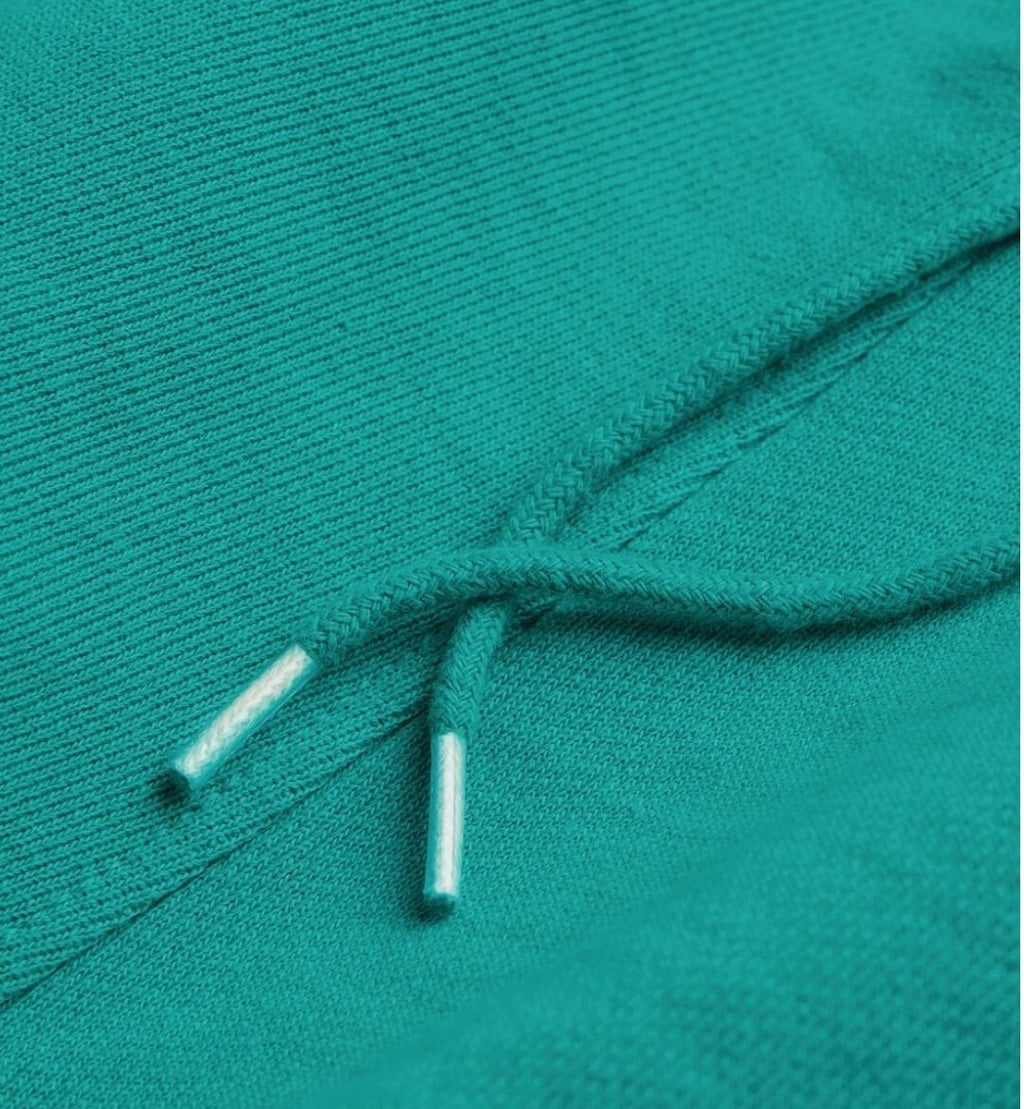 Agolde 90s Pintuck High Rise Sweat Shorts NWOT Sz Small Teal 3
