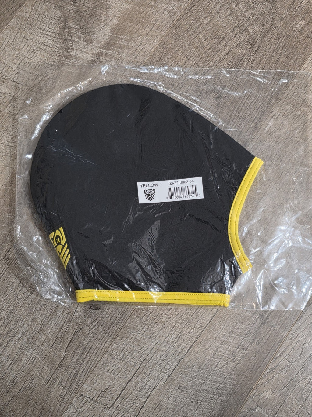 NWT Fort Troff Blind Skullfuck Hood Black/ Yellow Gay Intrest   OS 3