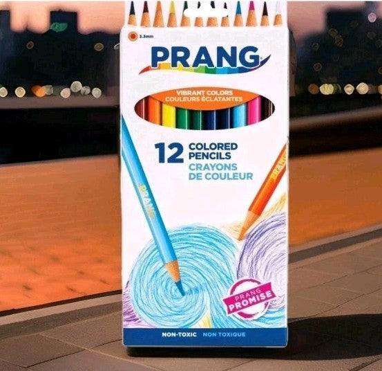 576 Prang Colored Pencils 12 Count CASE 48 Packs 576 Pencils 3.3mm NEW Bulk Lot 4