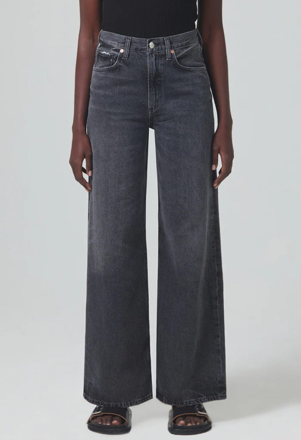 NWT Citizens Of Humanity Paloma Baggy Jeans Sz 27 In Beverly- SAMPLE- W Defect0