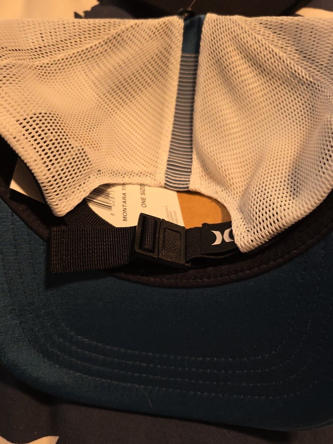 Hurley Montara Trucker Hat - Teal New W Tags ADJUSTABLE BACK1
