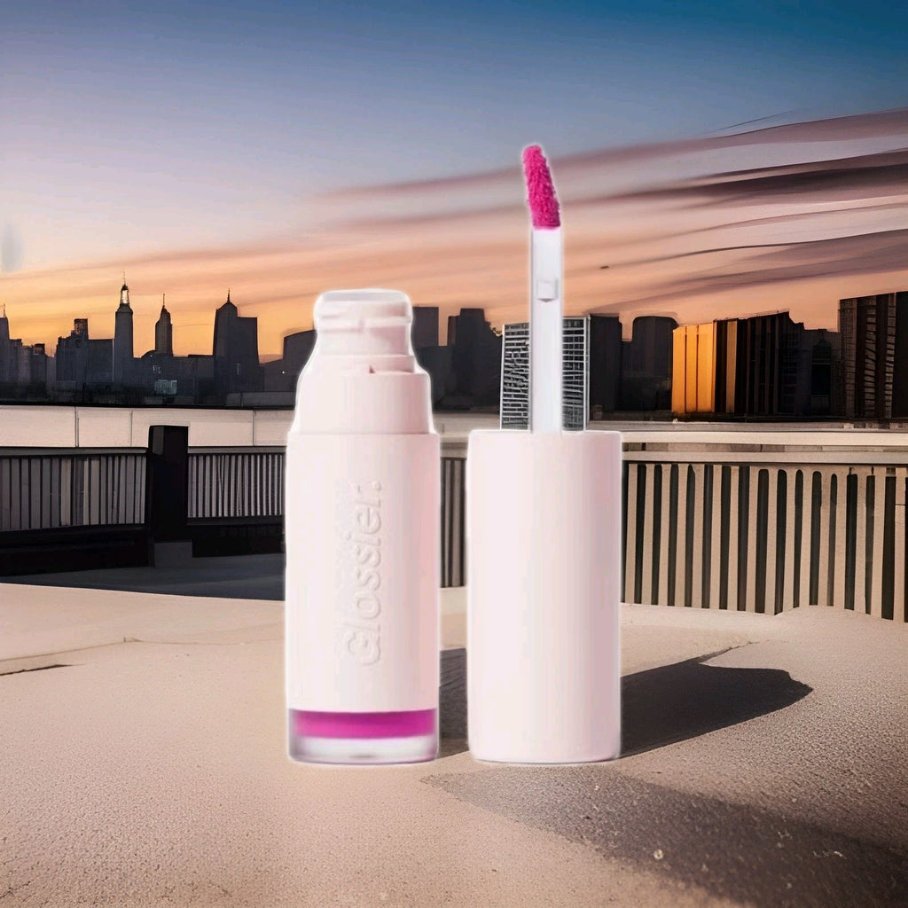 2 × Glossier G Suit Lip Creme Pilot Lot of 2 Soft Touch Liquid Lipstick0