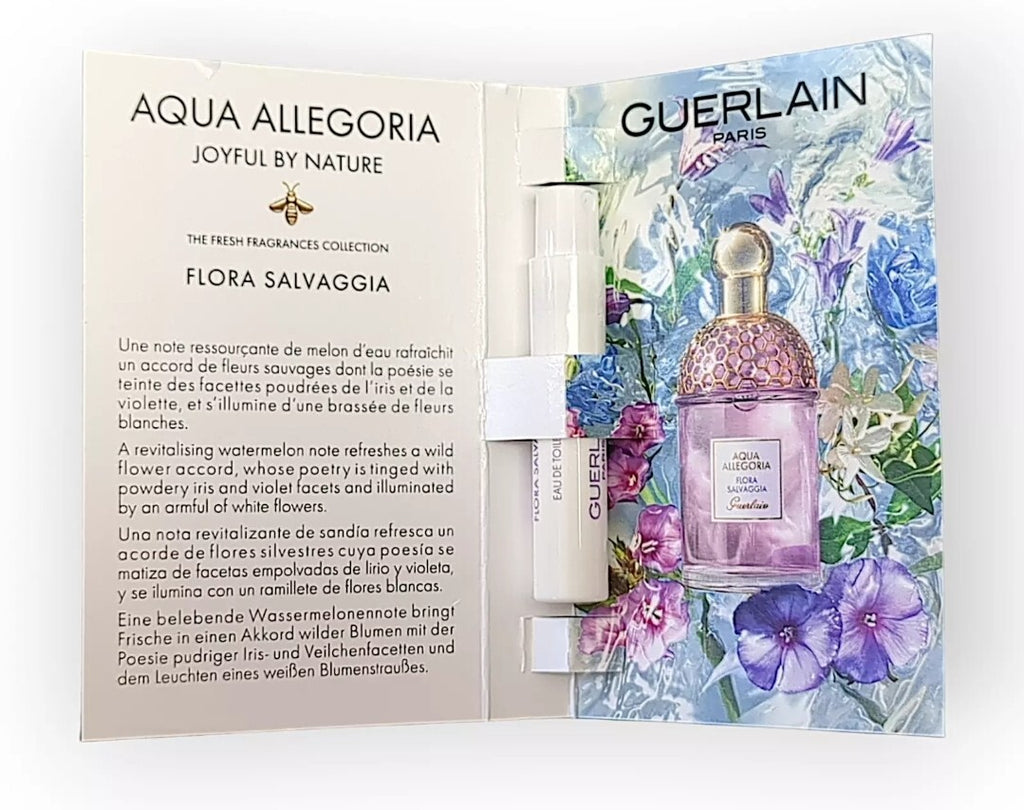 Guerlain Paris Aqua Allegoria Flora Salvaggia 1ml .03oz Sample 1