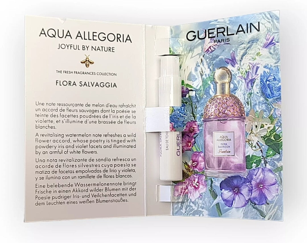 Guerlain Paris Aqua Allegoria Flora Salvaggia 1ml .03oz Sample 1