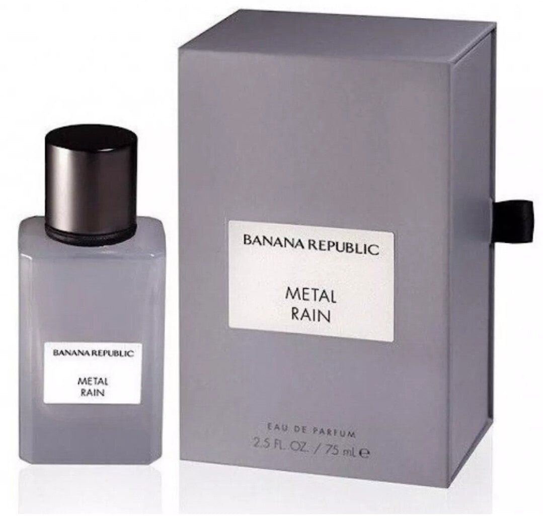 Banana Republic Metal Rain 2.5oz - 75ml EDP Spray - SEALED - NEW - FULL1
