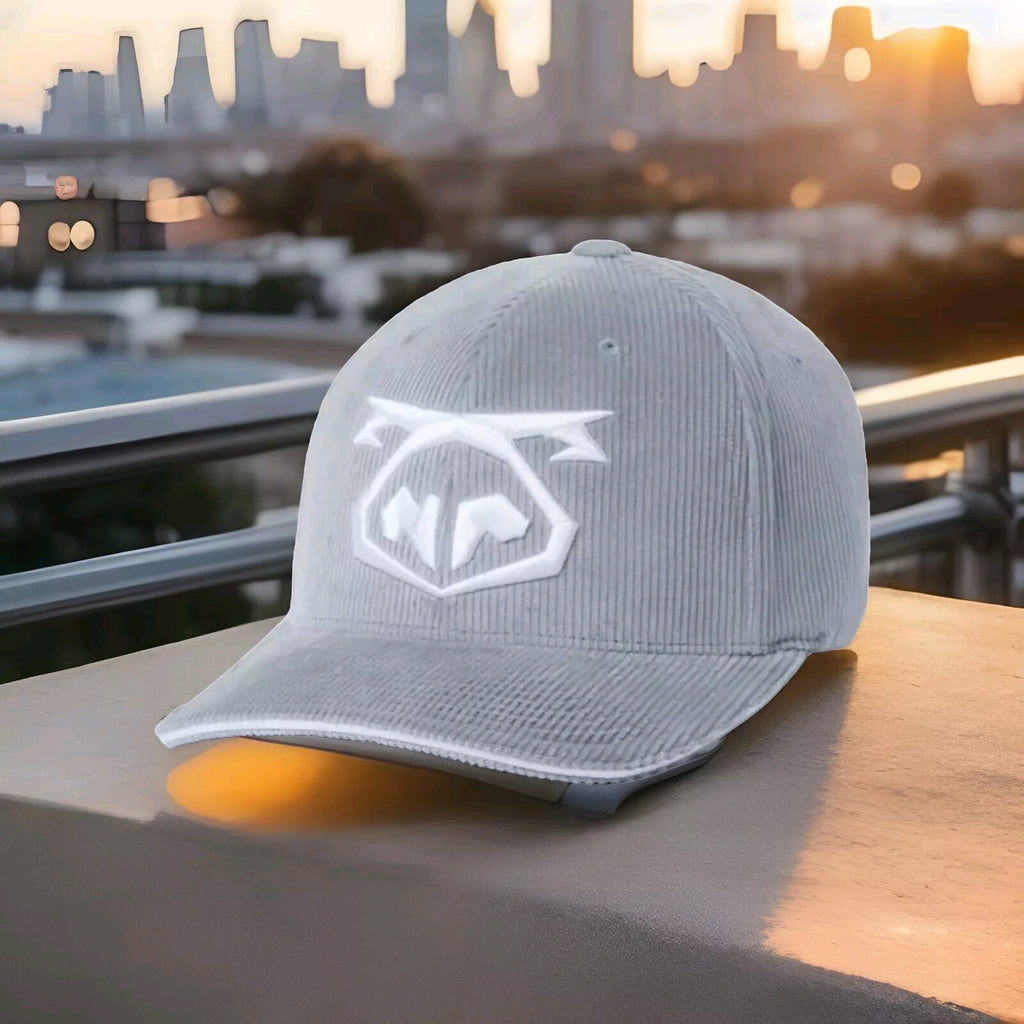 NWT Nasty Pig Cord Snout Cap Hat In Grey Gay Intrest  Sz XXL0