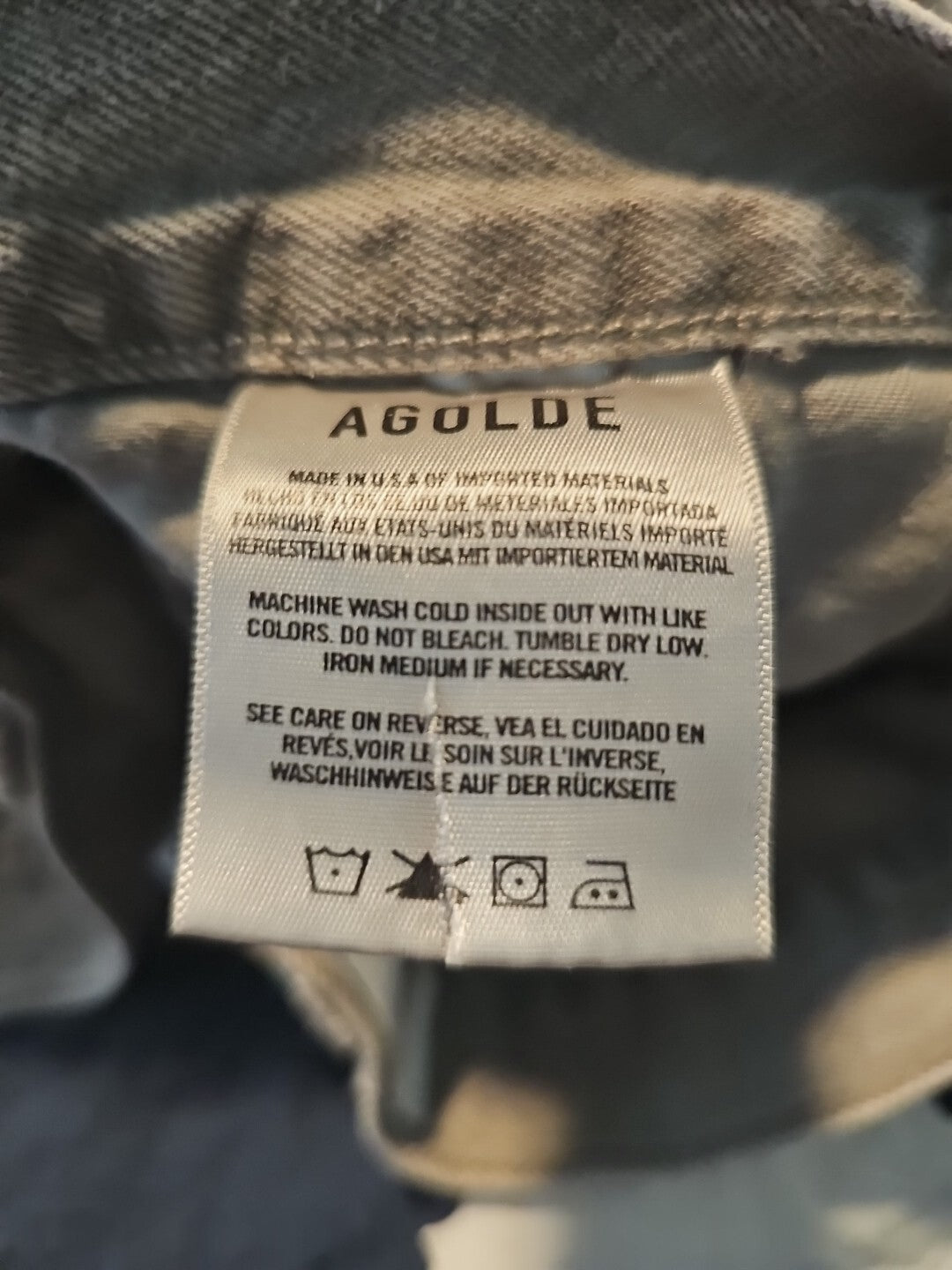 Agolde Cass Baggy Cargo Jeans In Farfetch Size 28 New W Defect -see Pic Sz 62
