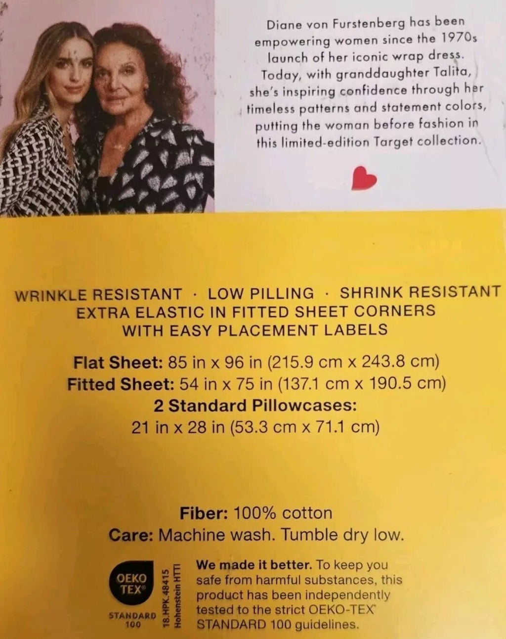 NEW DVF × TARGET Diane Von Furstenberg Sea Twig Green Full 4 Piece Sheet Set 6