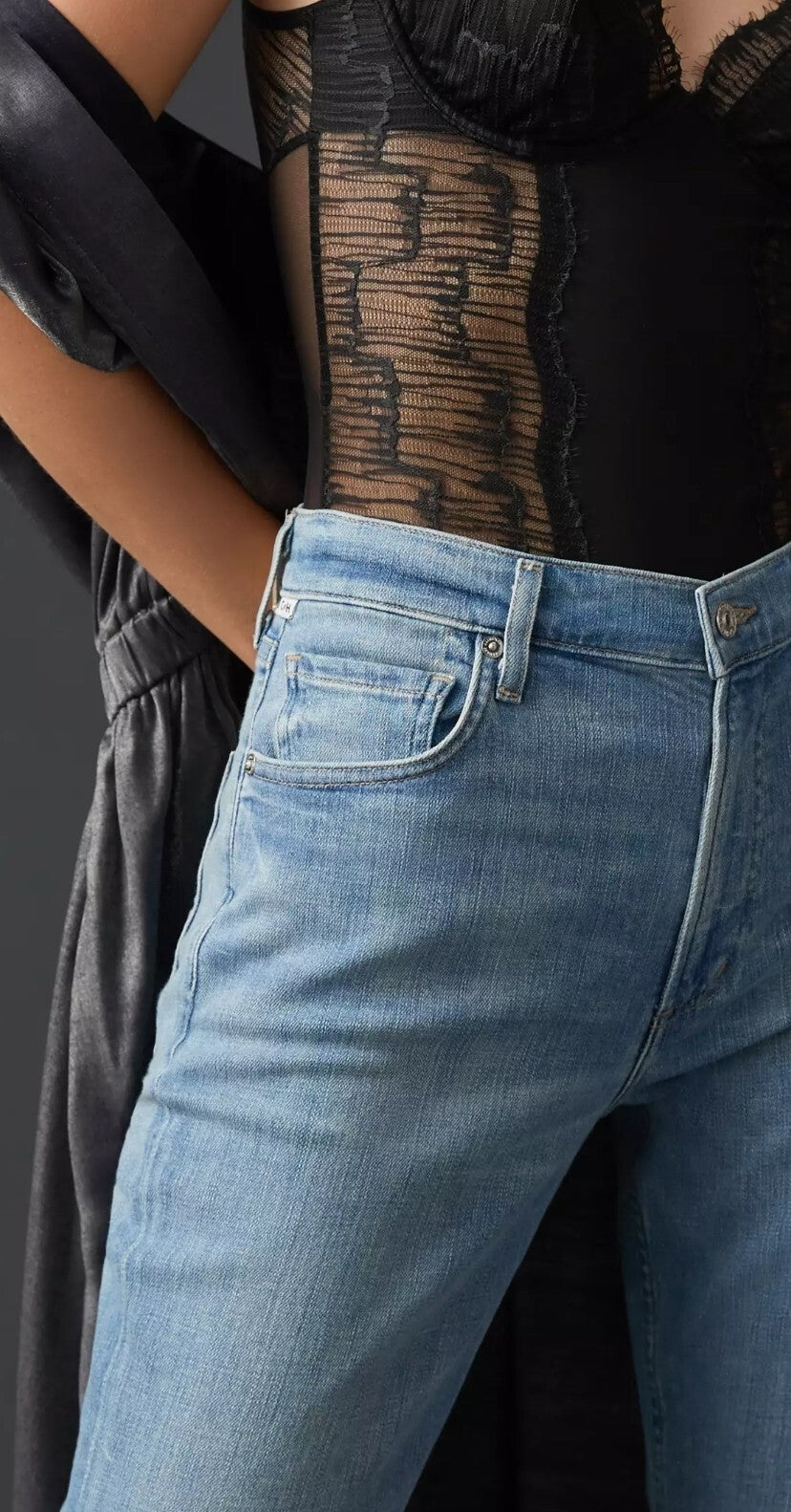 Citizens of Humanity Isola Cropped Boot Jeans SZ 33 IN Pixie Anthropologie NWOT2