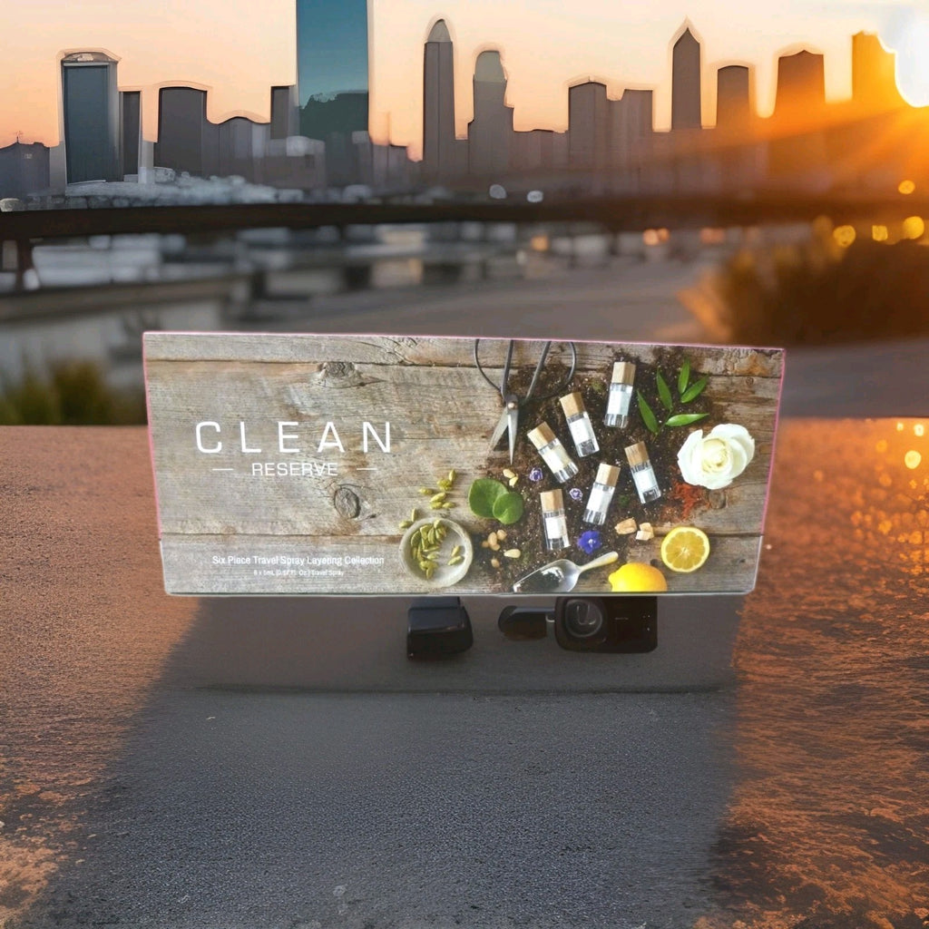 Clean Reserve 6 Piece 0.17oz Travel Spray Layering Collection New in Box!2