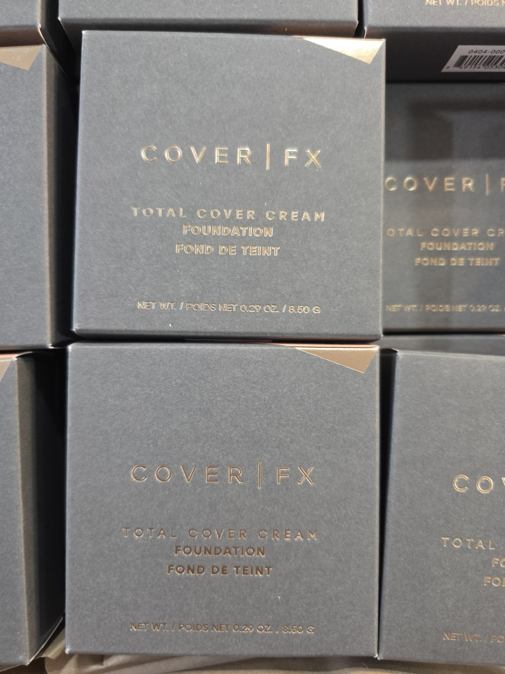 2 Cover FX Total Cover Cream Foundation Shade M3 + Sealed Sponge 8.5g NIB Lot 0