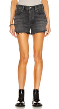 Citizen of Humanity Shorts 25 - Annabelle Black Distressed Jean Shorts 1883-11930