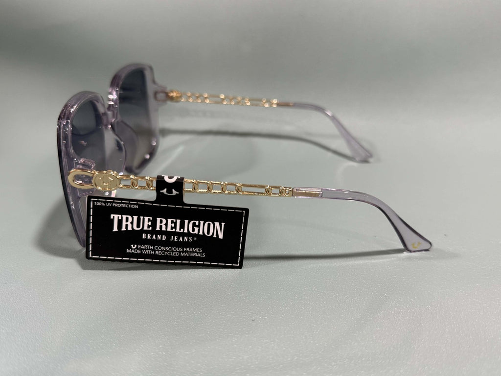 New Original TRUE RELIGION Eye Sunglasses Tinted / Gold Accent TR93082XK NWT 2