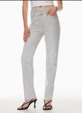 AGOLDE || Criss Cross Straight Leg Jeans in Eggshell Wash Sz 27 NWOT 0