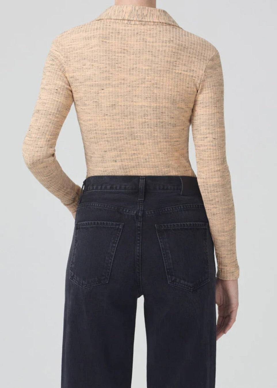 NWT Citizens of Humanity -  Alba Polo Cantaloupe - Size S COH Anthropologie 2