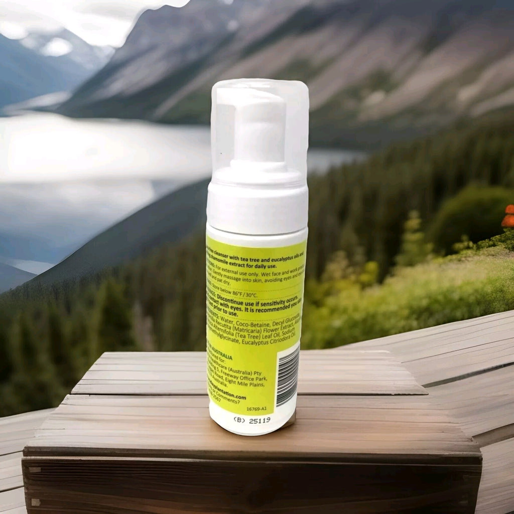Thursday Plantation Tea Tree Face Wash Foam, Gentle Soap-Free Skin Cleanser, 5.11
