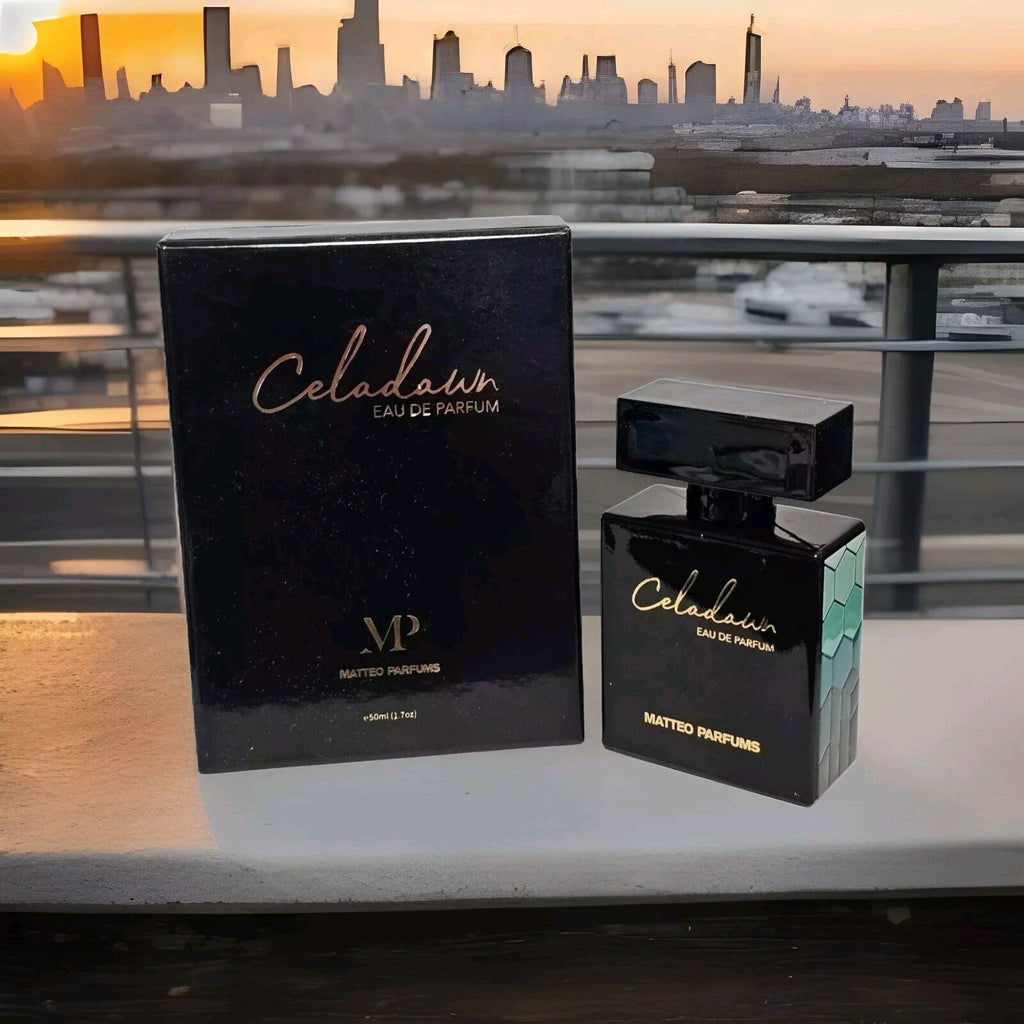 Matteo Parfums CELADAWN Eau De Perfume Mens EDP 1.7 oz. 50 ml. Full size New0
