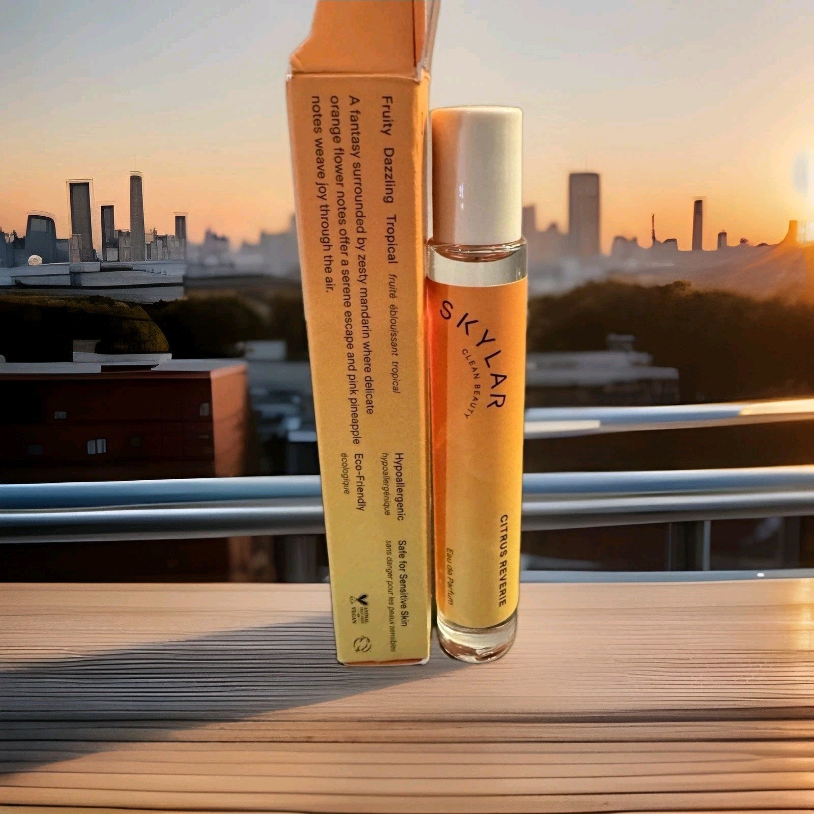 Skylar Citrus Reverie Roller Ball 10 ml .3 oz Travel Size NIB3