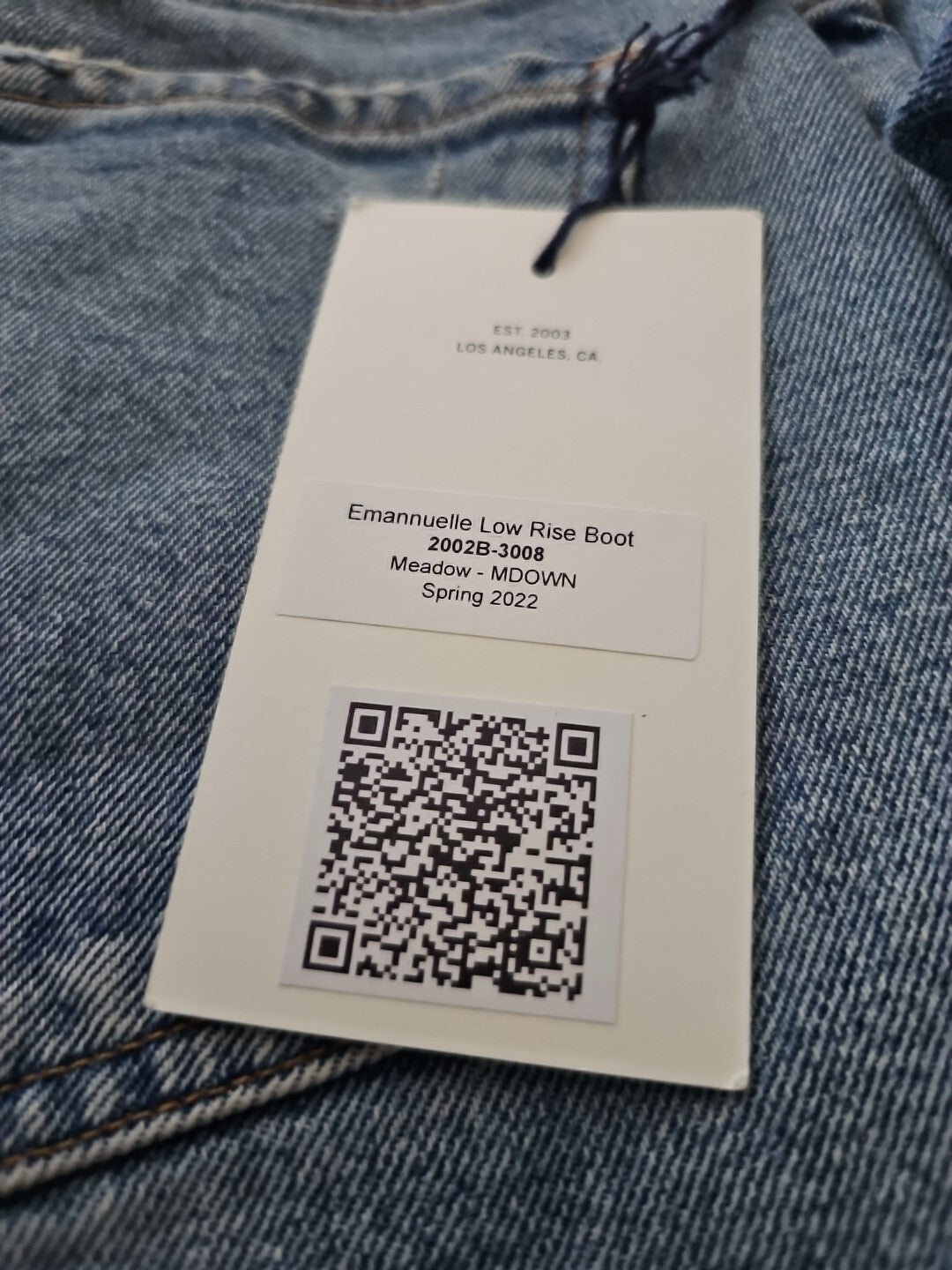 NWT  $238 Citizens of Humanity Emannuelle Low Rise Boot Jeans in Meadow Sz 271