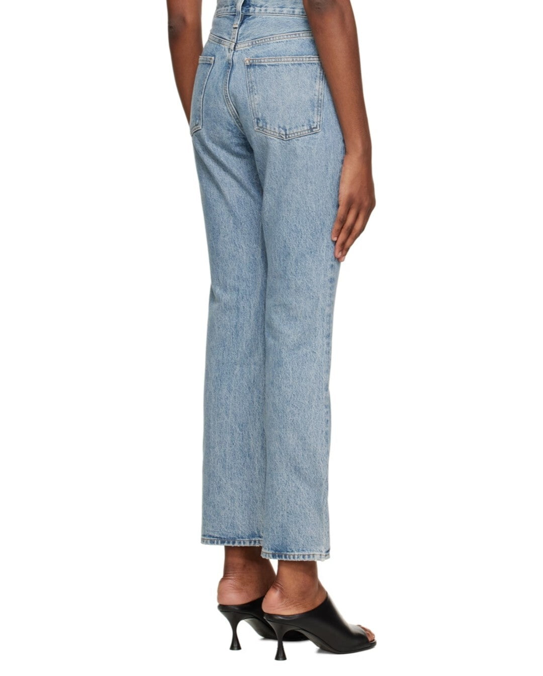 NWT Agolde Low Rise Boot Jeans In Parody Sz 27 A9098-1206 Mom Denim 90s 90's 2