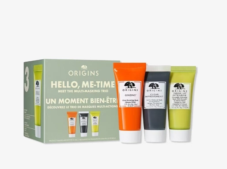 Origins GIFTS FOR ME-Hello Me Time Mini Masking Essentials Boxed Set of 31