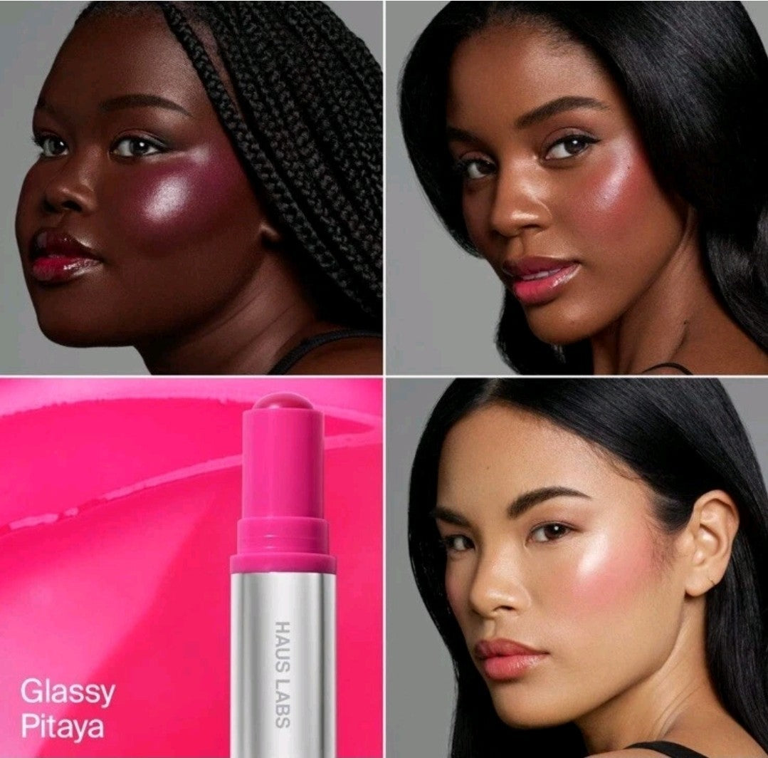HAUS LABS by Lady Gaga Color Fuse Blush Balm Crème Glassy Pitaya (Cool Pink) NIB2