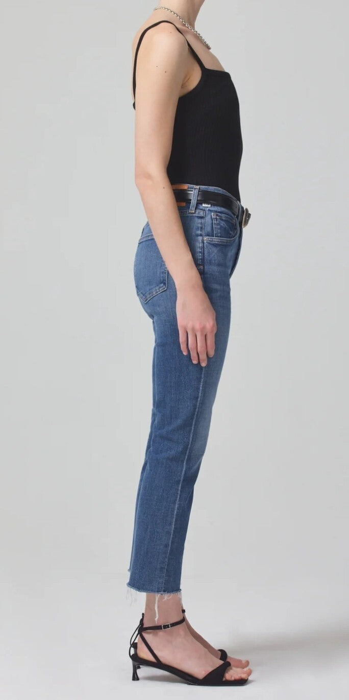 NWT Citizens of Humanity Isola Cropped Boot Jeans SZ 27 IN Lawless COH 2004-13862