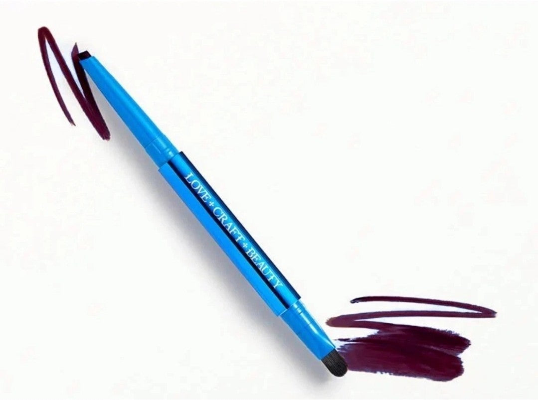 LOVE CRAFT BEAUTY Mercury Maroon Retractable Lip Liner Pencil Brush New Box0