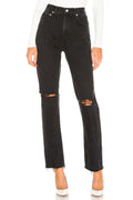 $228 AGOLDE Cherie High Rise Straight Jeans In Distortion Sz 29 NWOT A084-998 0