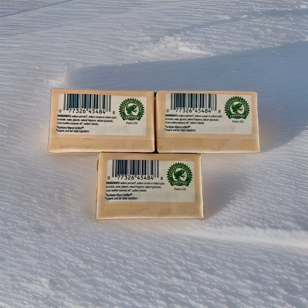 3 Tom's of Maine Natural Beauty Skin Bar Soap Creamy Coconut Oil 1.35 oz Ea 1