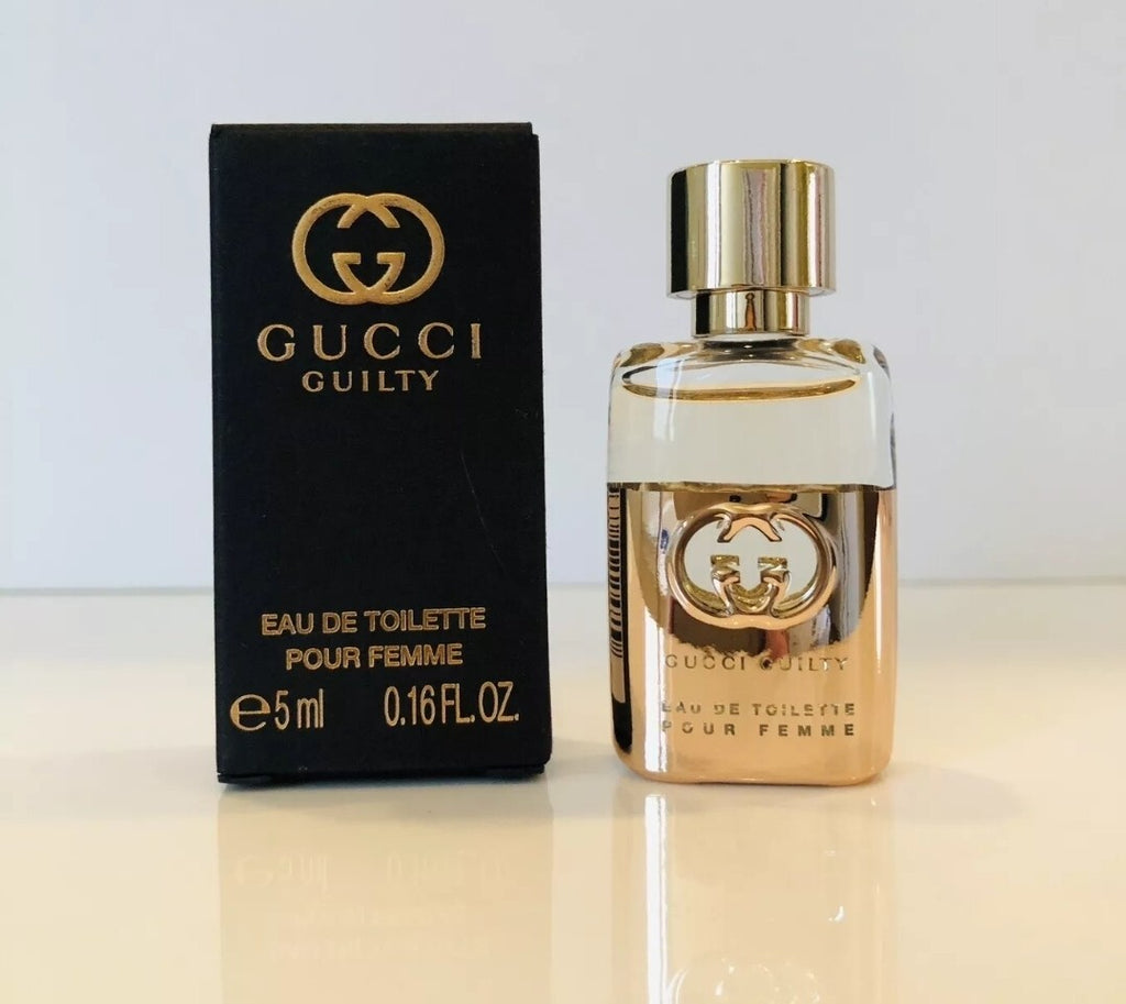 Gucci Guilty Pour Femme Eau de Toilette~5 ml/0.16 Oz~Splash Bottle, NEW IN BOX!0
