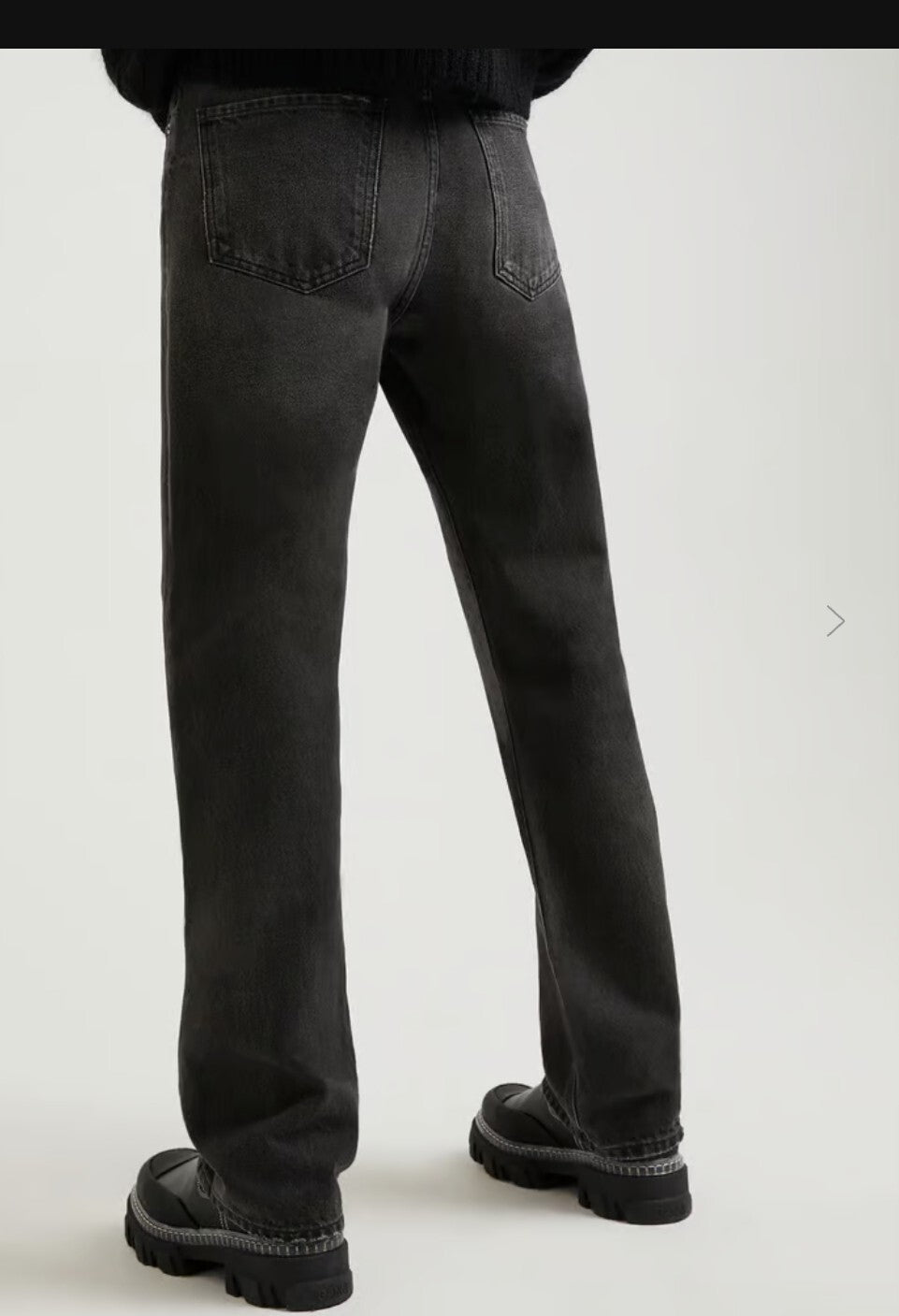 NWT Citizens of Humanity Eva Relaxed Baggy Jeans In Obsidian Size 27 Sz 43
