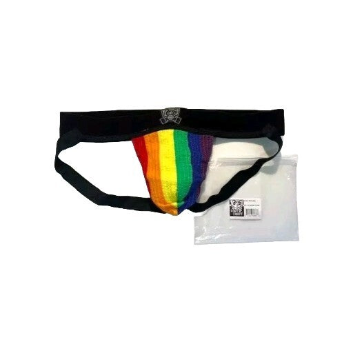 FORT TROFF Grunt Size Lg 2 Pack Athletic Supporter Jock Strap 2 Pack Pride 1