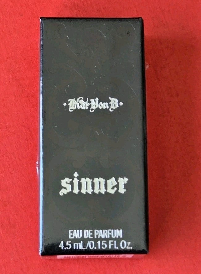 Kat Von D Sinner KVD Eau De Parfum 4.5 ml / 0.15 oz DISCONTINUED Perfume Sealed0