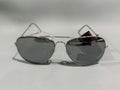 New Original TRUE RELIGION Sunglasses Tinted / Silver Aviator Horseshoe TR10570C0